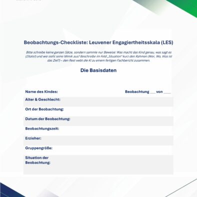 Vorlage Kitamitarbeiter Leuvener Engagiertheitsskala